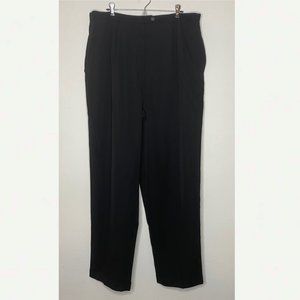 Talbots Black Wool Trousers 20w